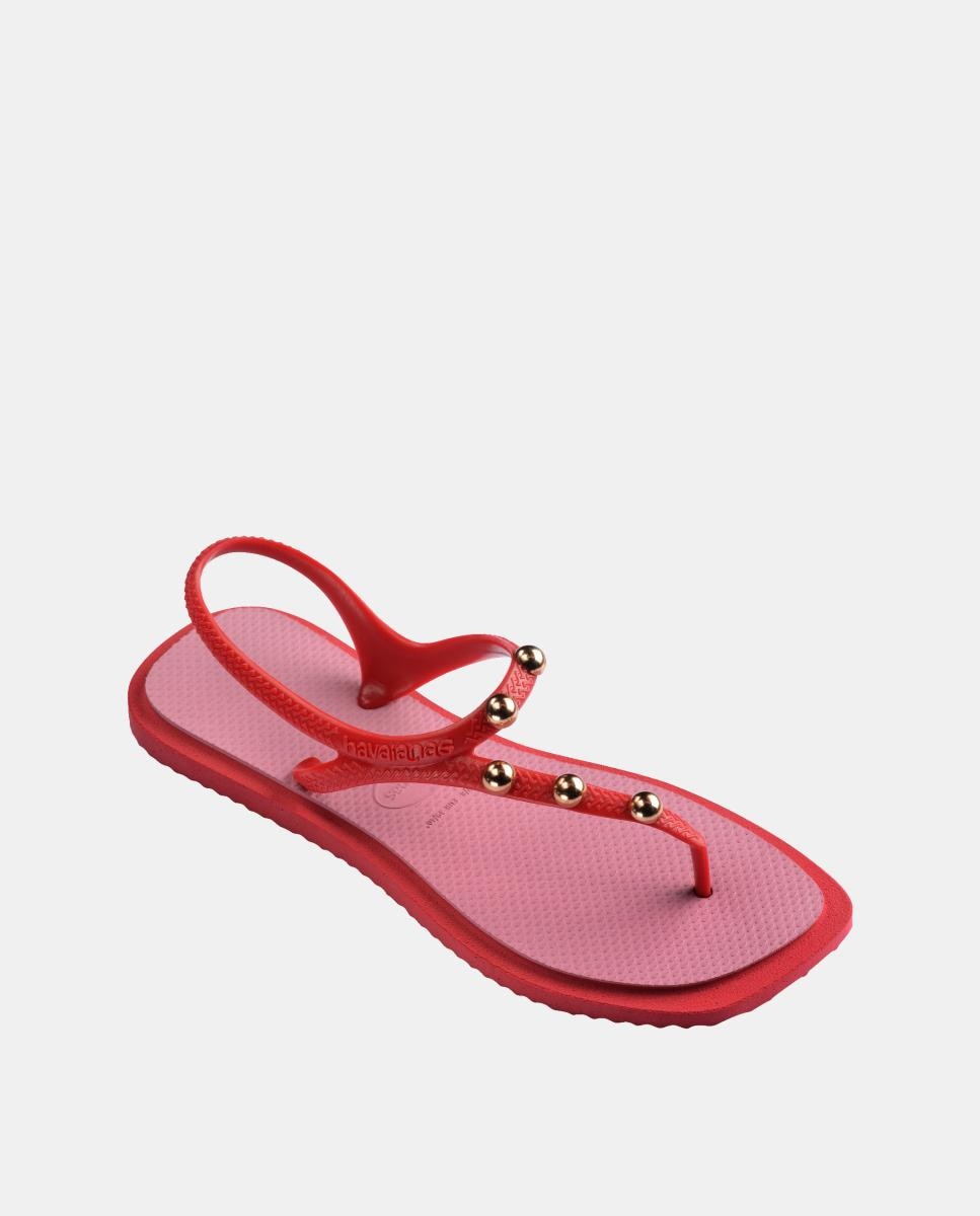 Chinelos Mulher Flash Fusion Havaianas Rosa/Vermelho-2
