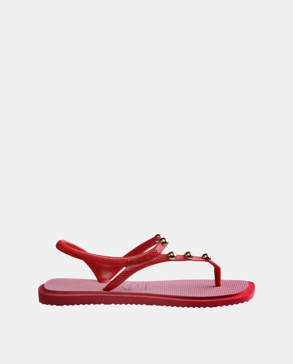 Chinelos Mulher Flash Fusion Havaianas Rosa/Vermelho-3