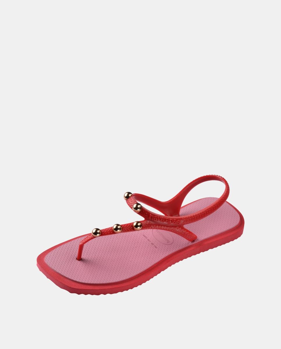Chinelos Mulher Flash Fusion Havaianas Rosa/Vermelho-6