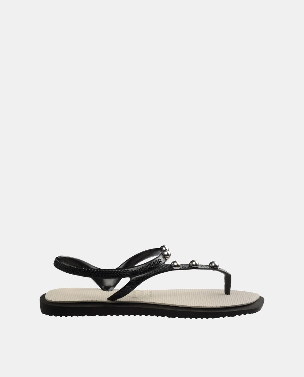 Chinelos Mulher Flash Fusion Havaianas Branco Osso-3