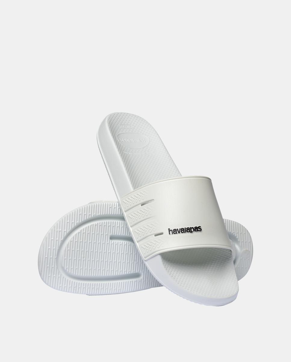 Chinelos Homem Slide Havaianas Branco-4
