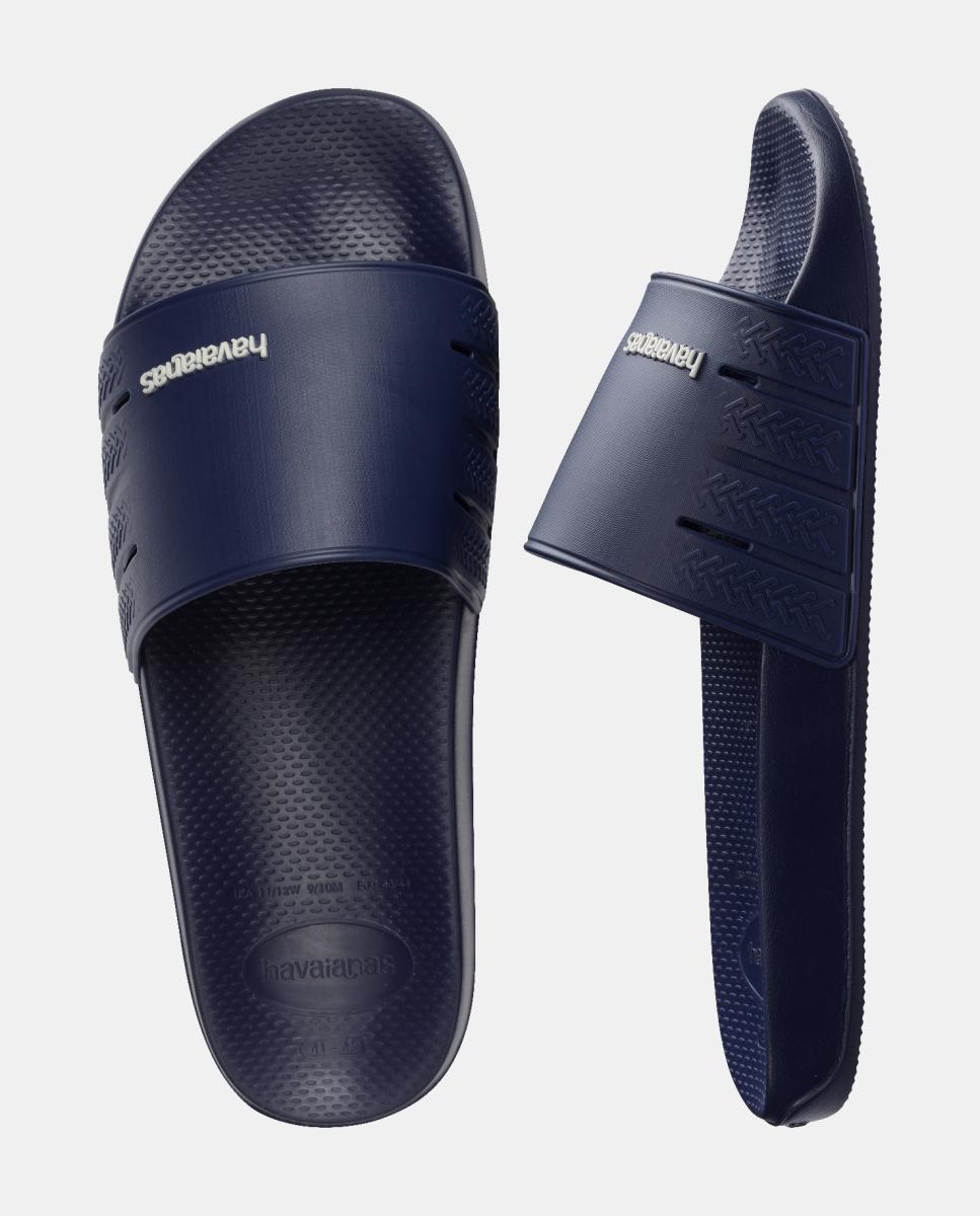 Chinelos Homem Slide Havaianas Azul-marinho-5