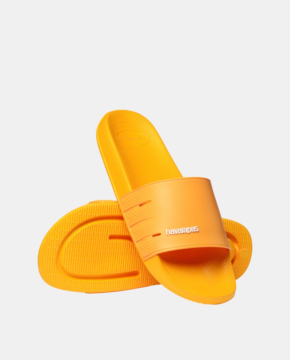 Chinelos Homem Slide Havaianas Amarelo-limão-4