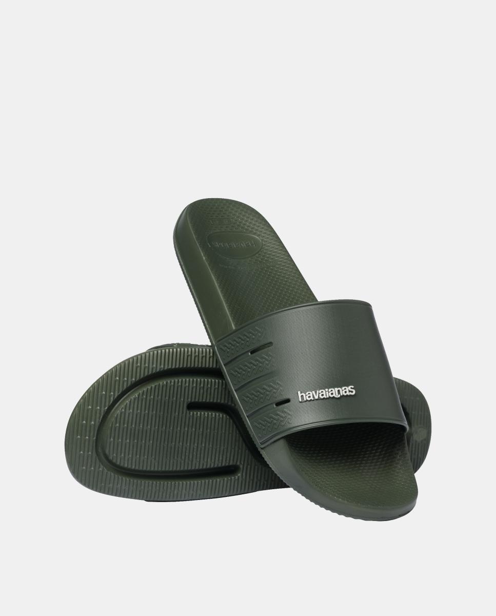 Chinelos Homem Slide Havaianas Verde Azeitona-4