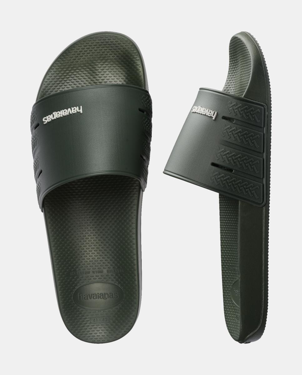 Chinelos Homem Slide Havaianas Verde Azeitona-5