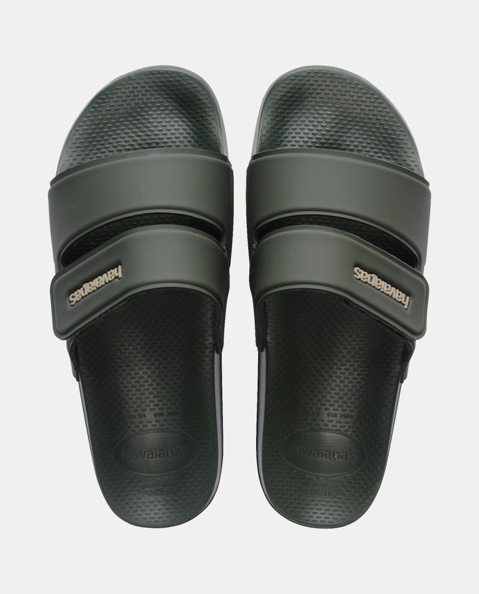 Chinelos Homem Slide Havaianas Verde Azeitona-1