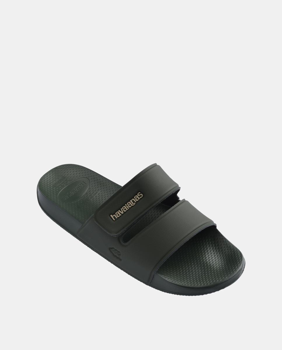 Chinelos Homem Slide Havaianas Verde Azeitona-2