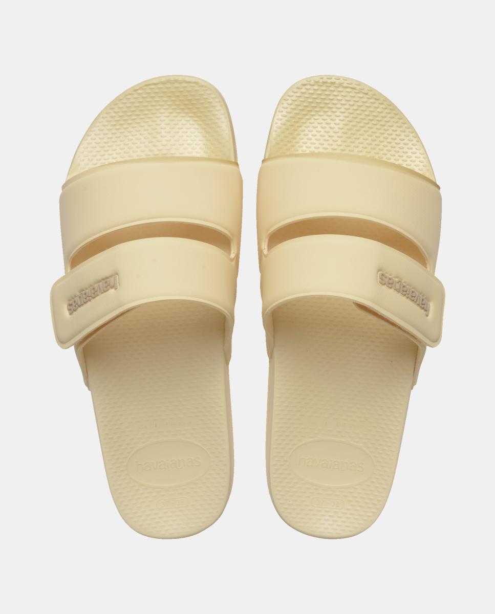Chinelos Homem Slide Havaianas Amarelo-claro-1