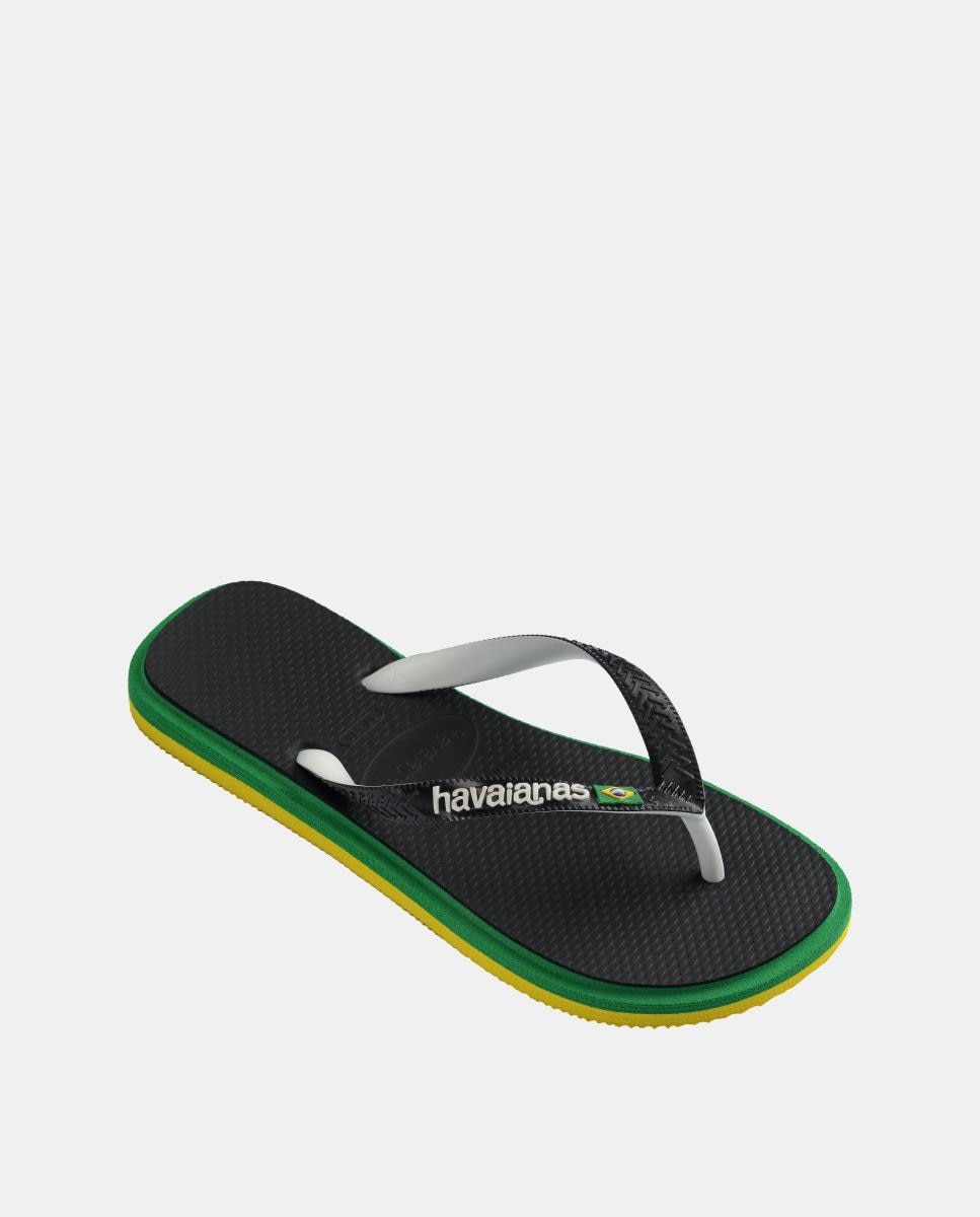 Chinelos Homem Brasil Twist Havaianas Preto-2