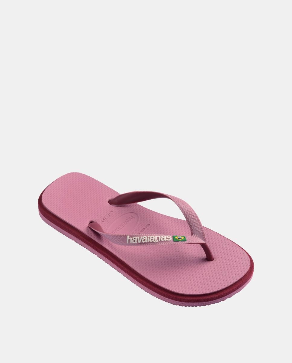 Chinelos Homem Brasil Twist Havaianas Framboesa-2