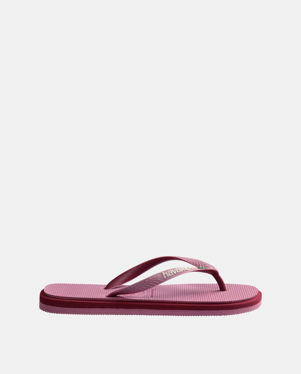 Chinelos Homem Brasil Twist Havaianas Framboesa-3
