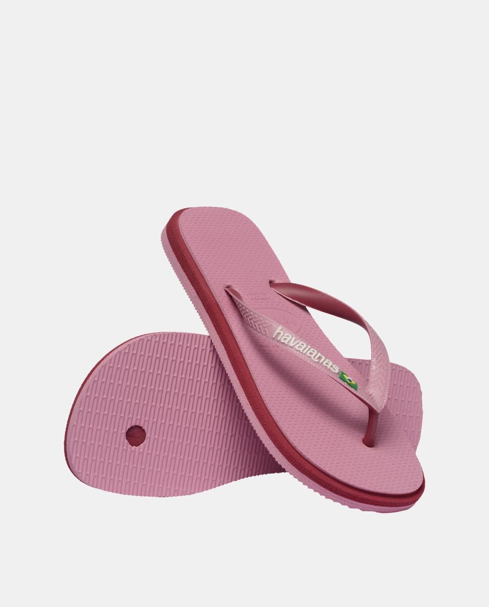 Chinelos Homem Brasil Twist Havaianas Framboesa-4