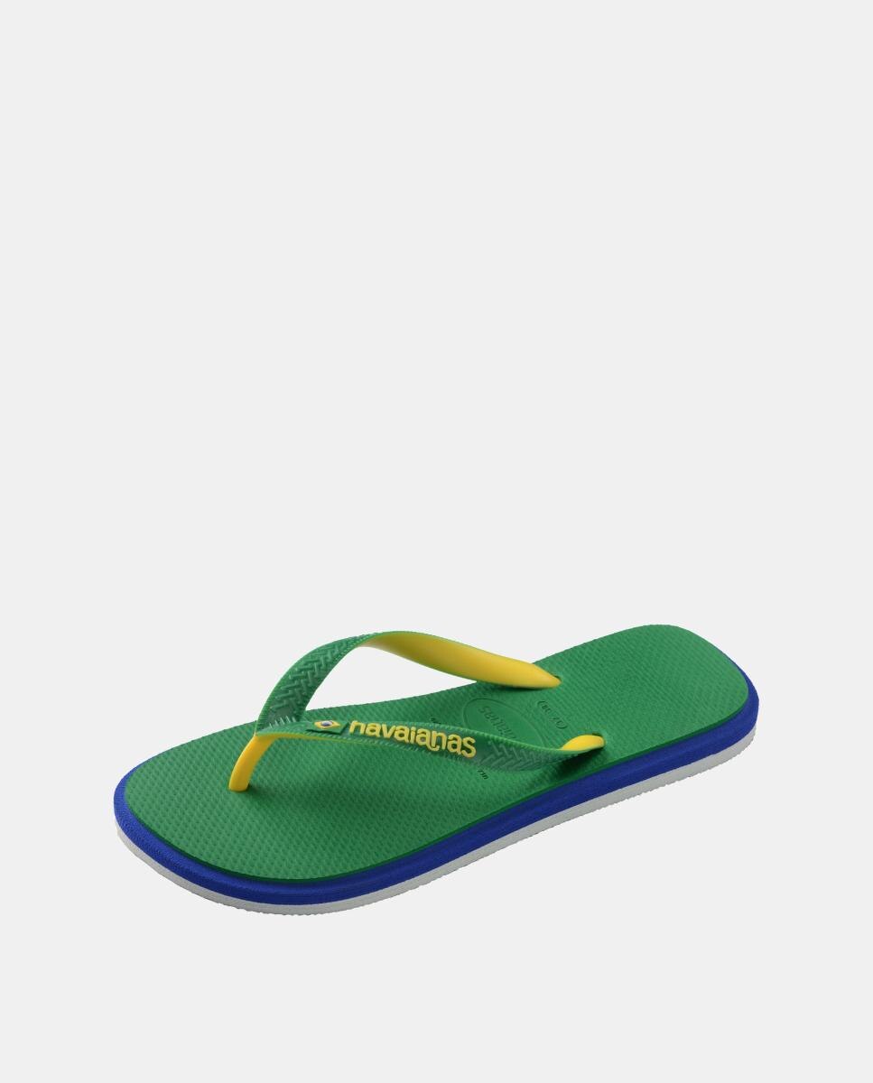 Chinelos Homem Brasil Twist Havaianas Verde-6