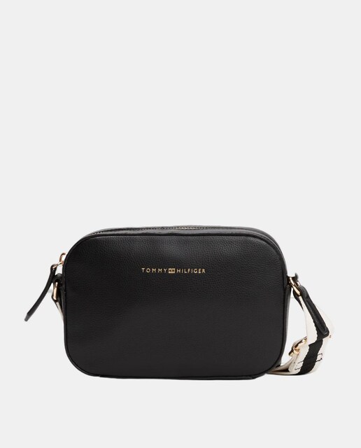 Imagen 0 de Bolso estilo cámara de mujer en color negro de Tommy Hilfiger