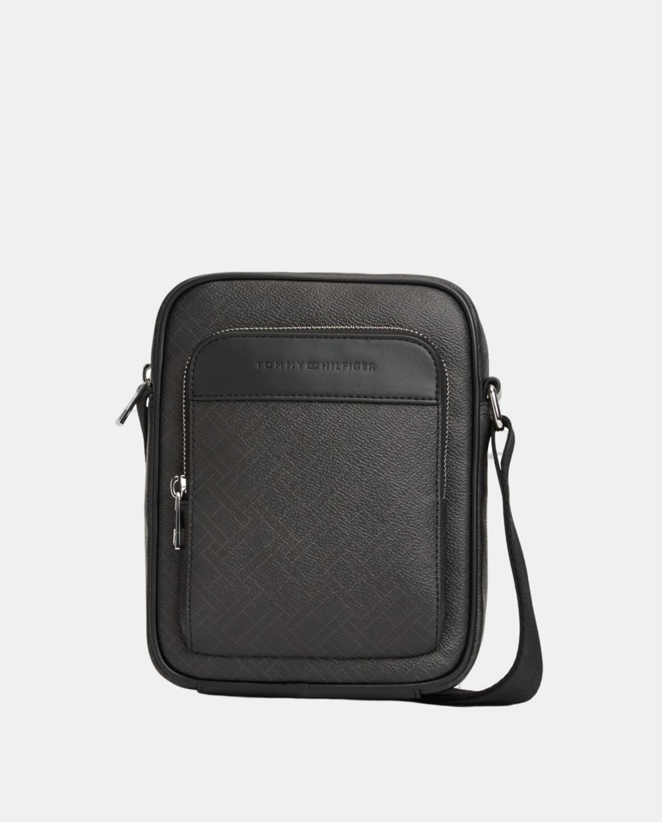 Imagem 0 de Mala Tipo Repórter Mini em cor Preta da Tommy Hilfiger