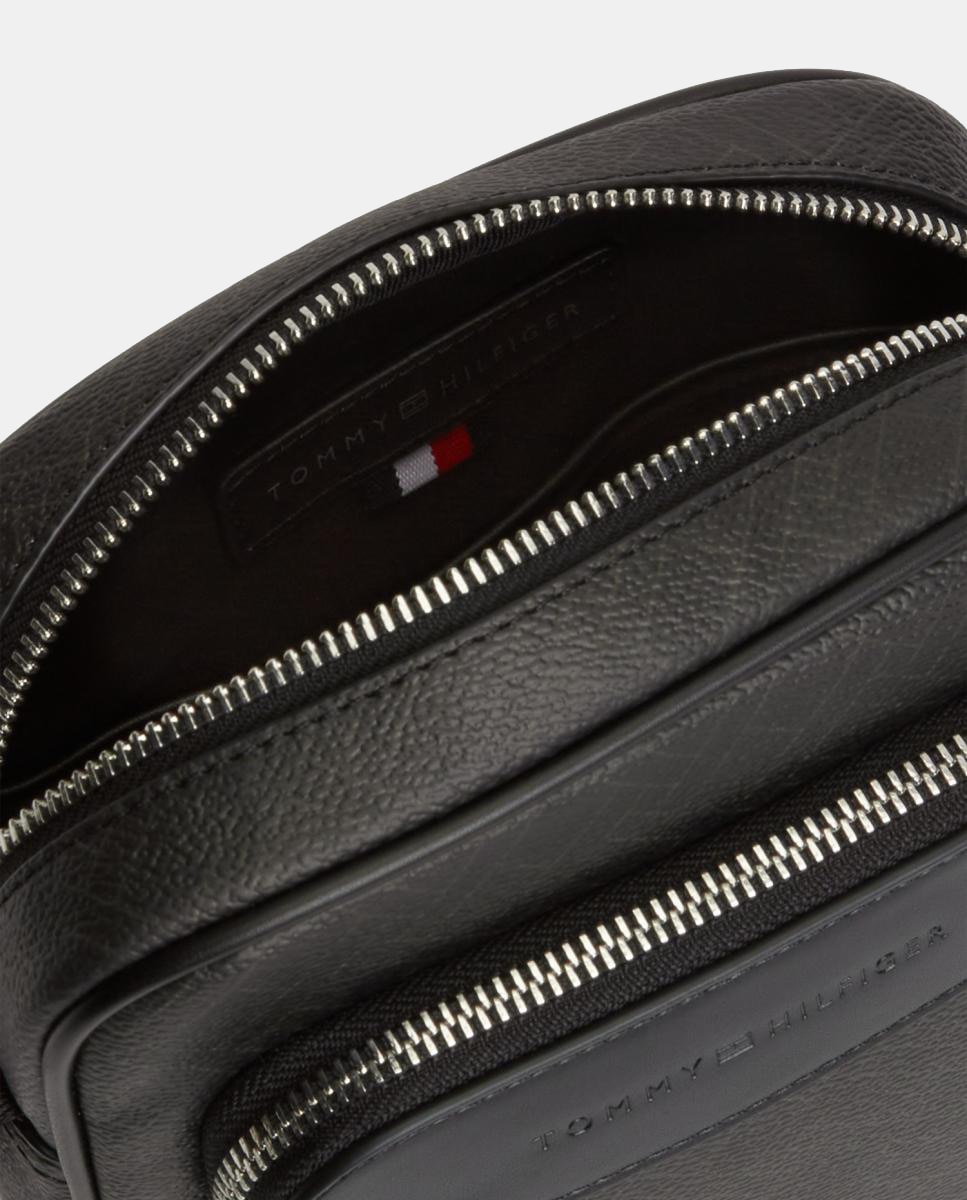Mala Tipo Repórter Mini em cor Preta da Tommy Hilfiger Preto-3