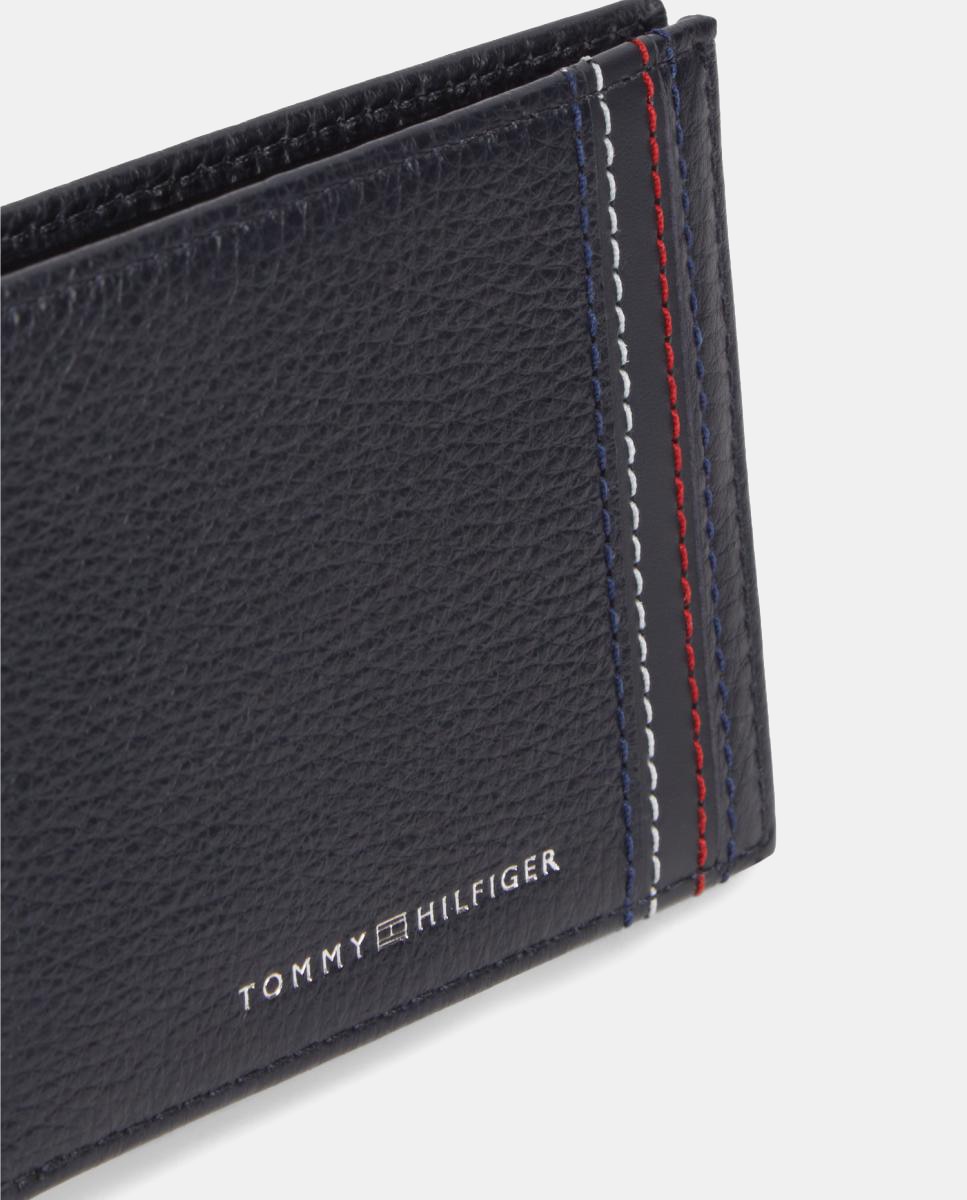 Mini Carteira em Cor Azul da Tommy Hilfiger Azul-3