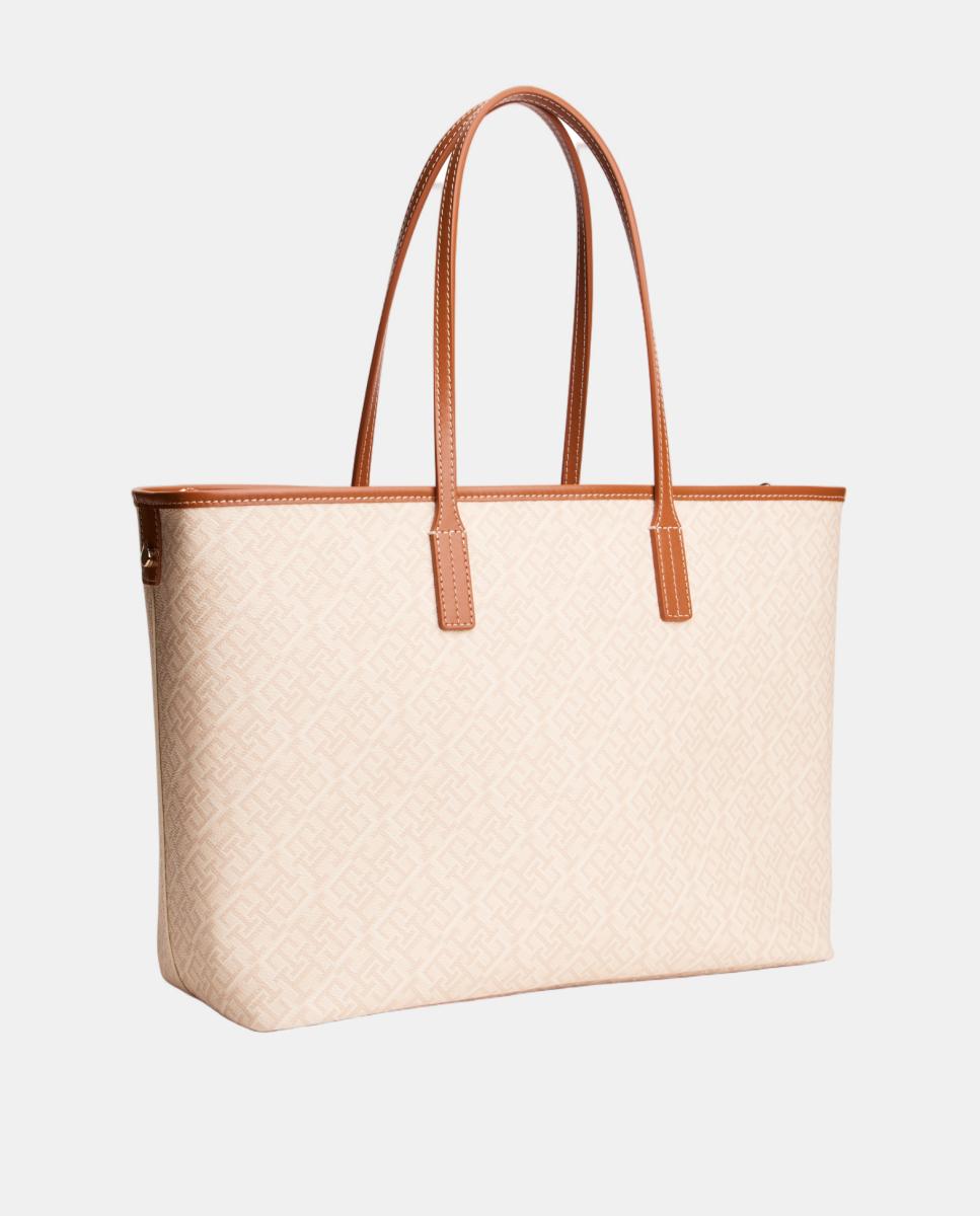 Mala Tipo Tote - Bege Bege-4