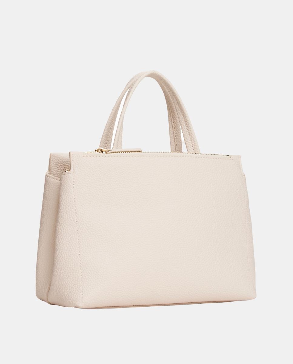 Mala Mini Satchel TH Timeless - Creme Creme-4
