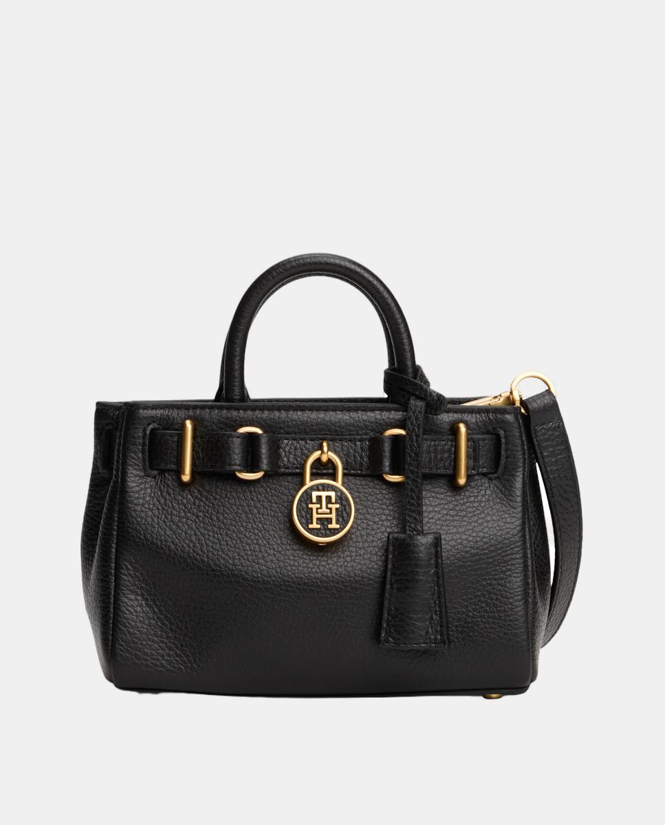 Imagem 0 de Micro Mala Tipo Tote Icon Leather - Preto