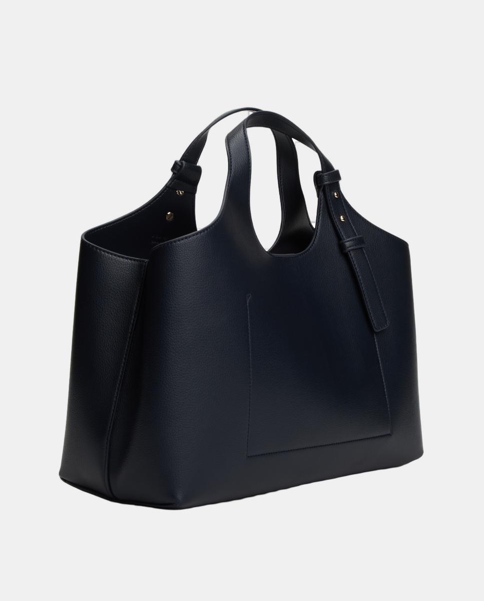 Mala Mini Satchel TH Logo - Azul-Marinho Azul-marinho-3
