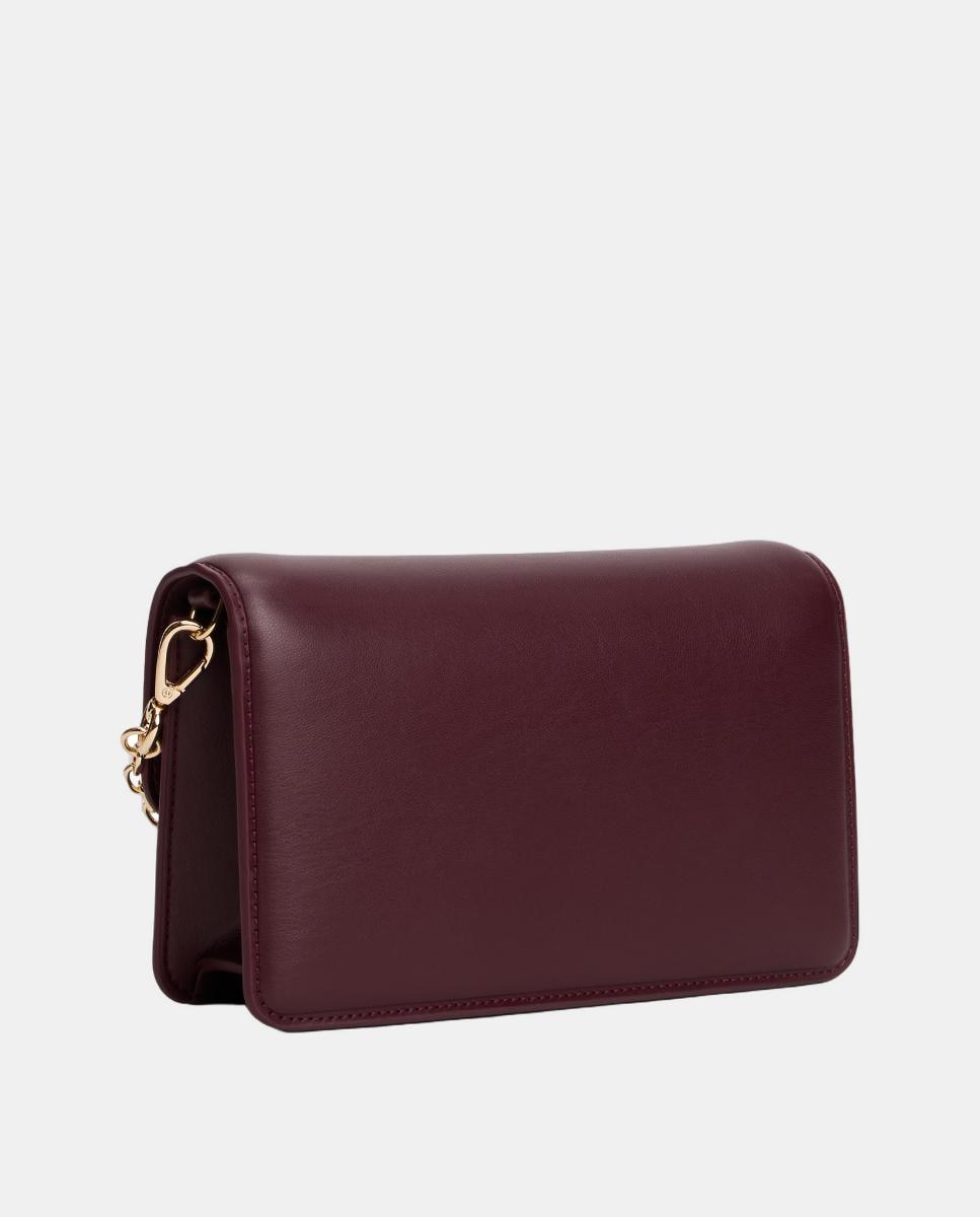 Mala Tipo Crossbody - Bordeaux Bordeaux-4