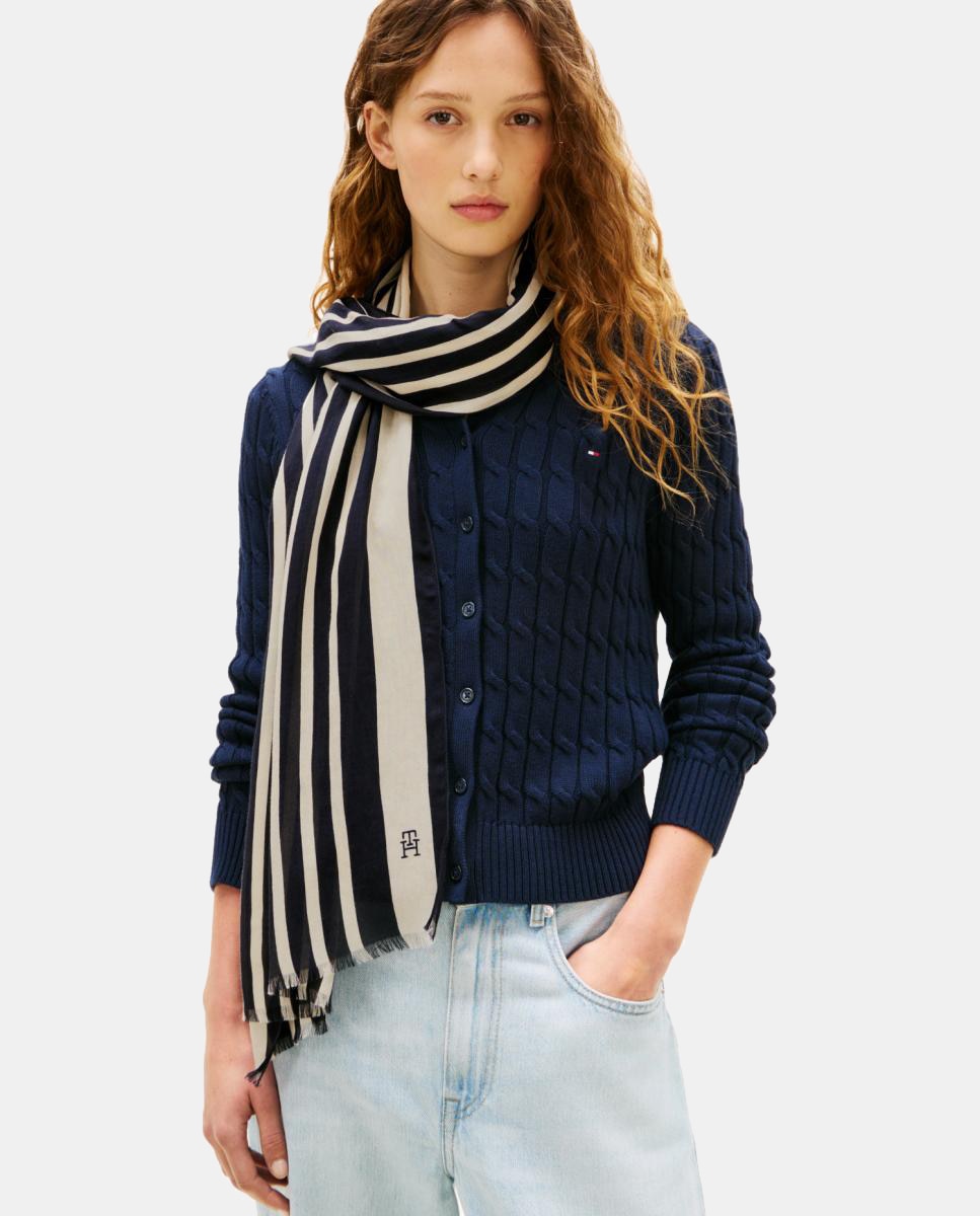 Lenço - Azul Azul-4