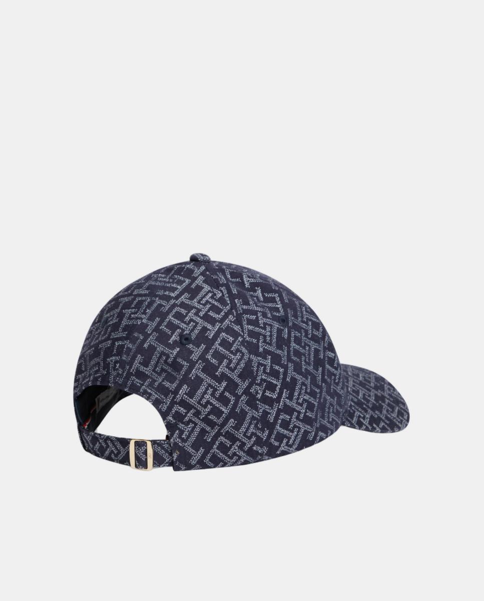 Boné - TH Monogram Jacq Cap - Azul Azul-2