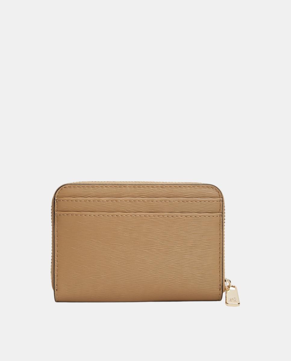 Carteira Compacta em Cor Camel da Tommy Hilfiger Camel-2