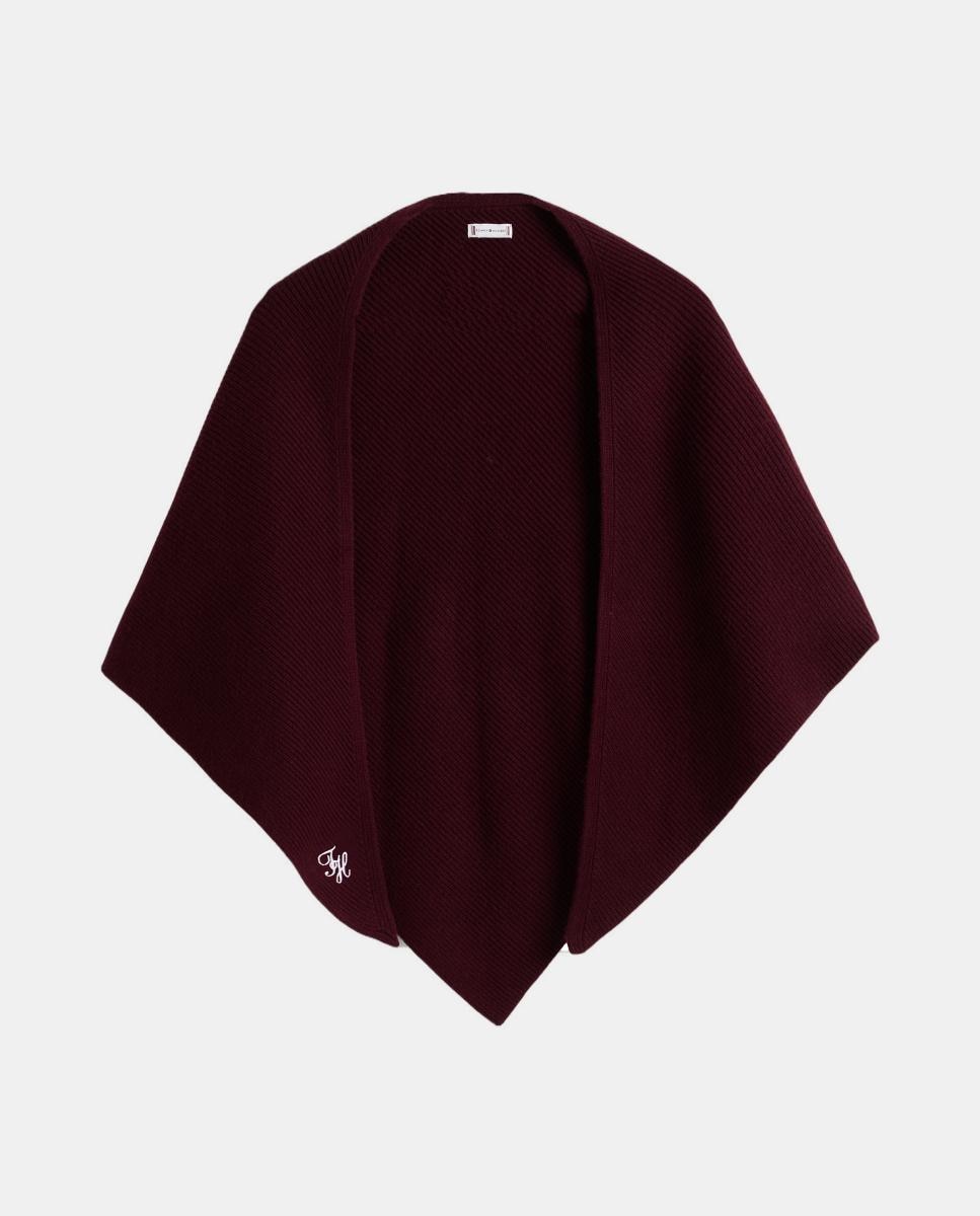 Imagem 0 de Lenço Tipo Bandana Tommy Script Cash Triangle - Bordeaux