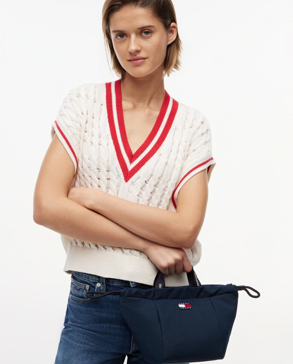 Mala Tipo Tote Mini Azul-marinho-2