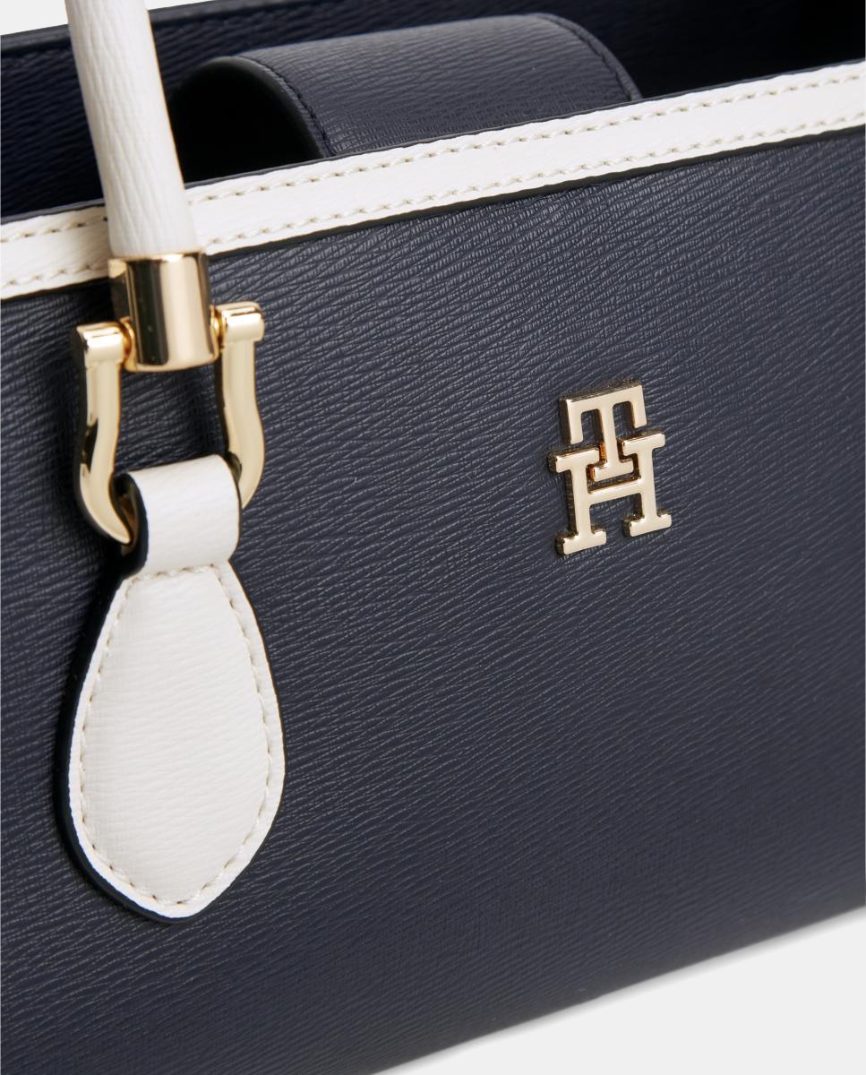 Mala Tipo Satchel Mini - Azul-Marinho Azul-marinho-3