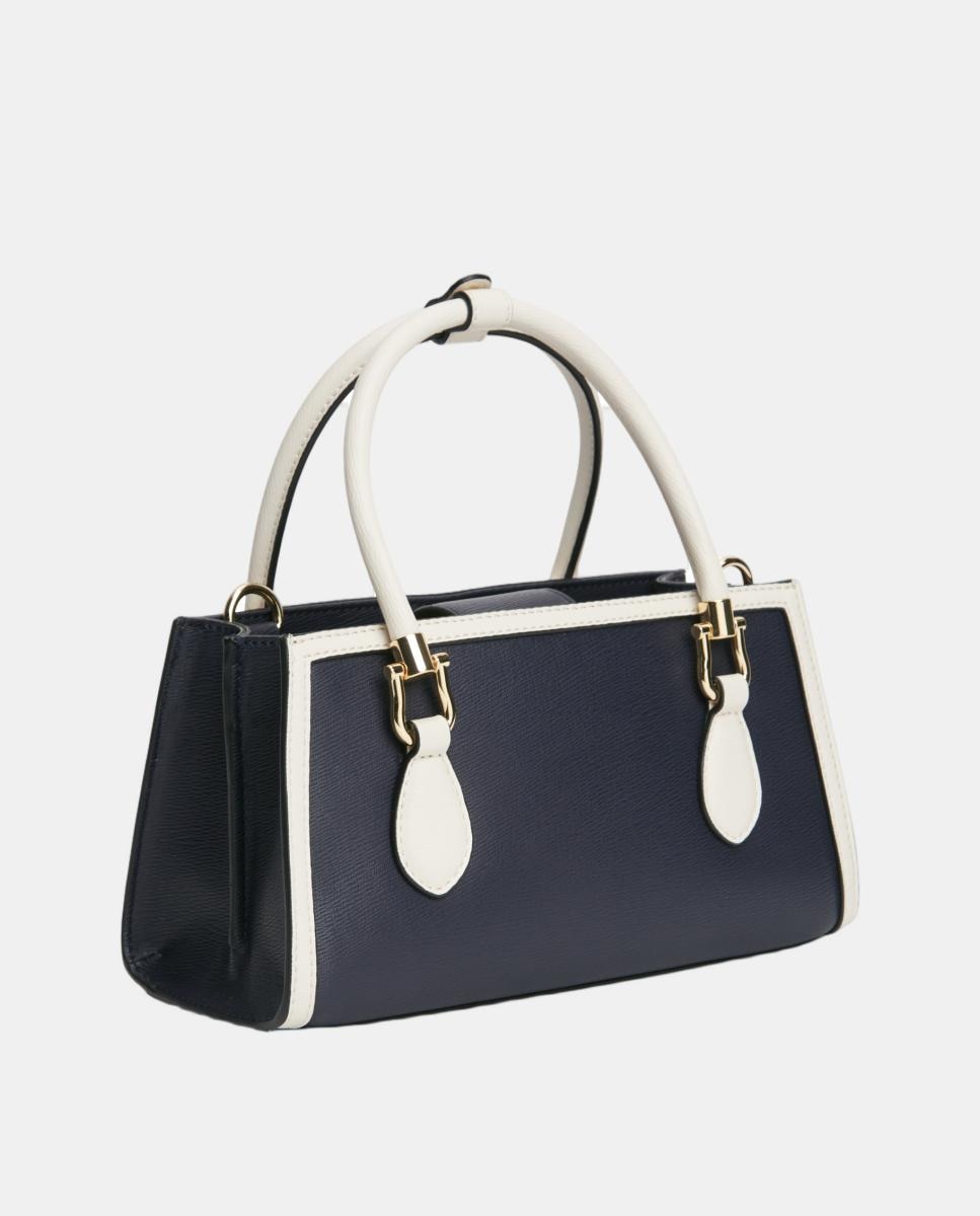 Mala Tipo Satchel Mini - Azul-Marinho Azul-marinho-4