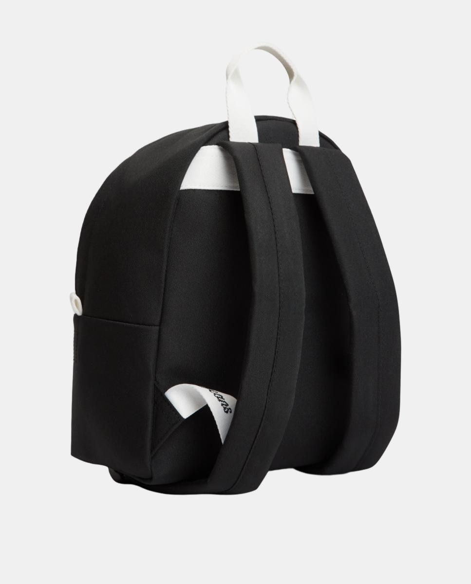 Mochila Confecionada em Nylon Preto-2