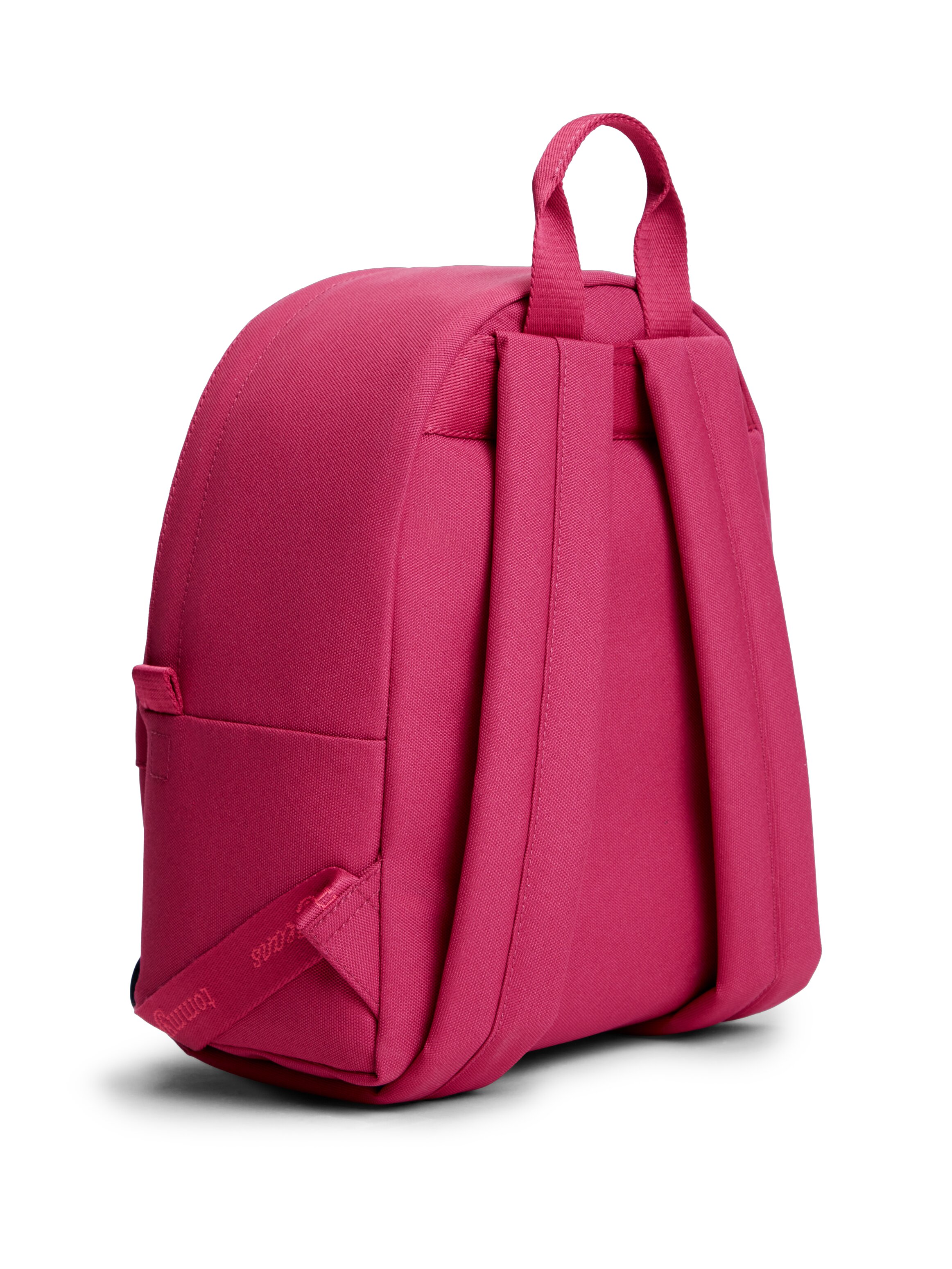 Mochila Confecionada em Nylon Rosa-5