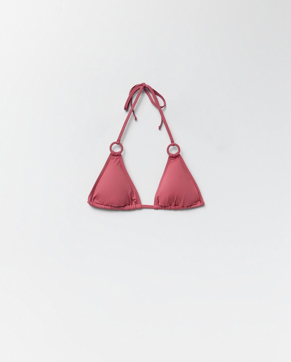 Top Liso Triangular Rosa-4