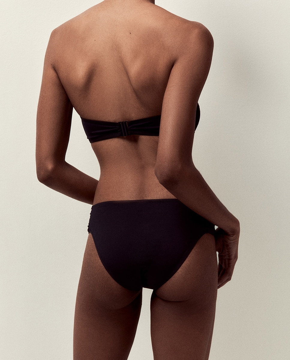 Cueca lisa midi Preto-3