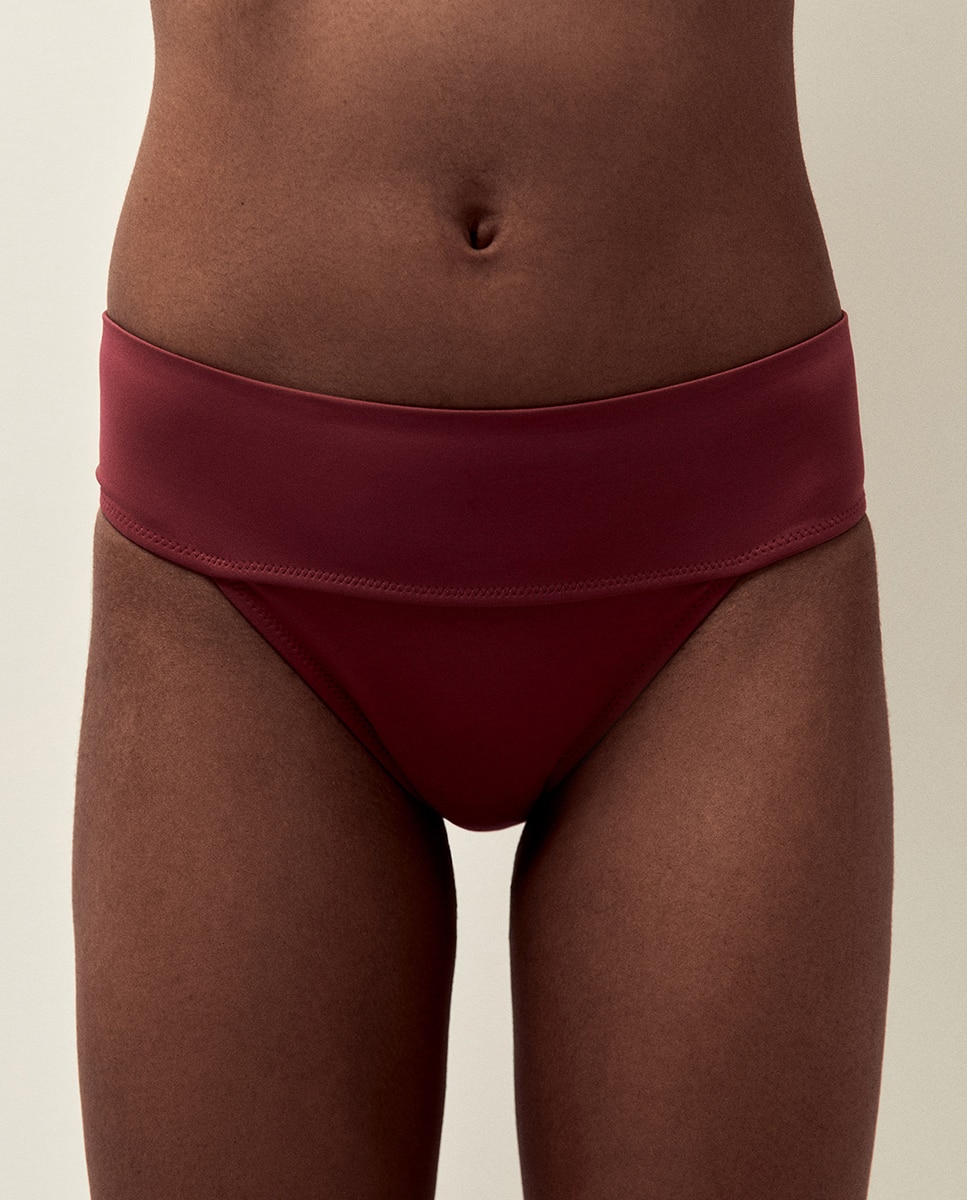 Cueca Lisa Larga Rosa-2