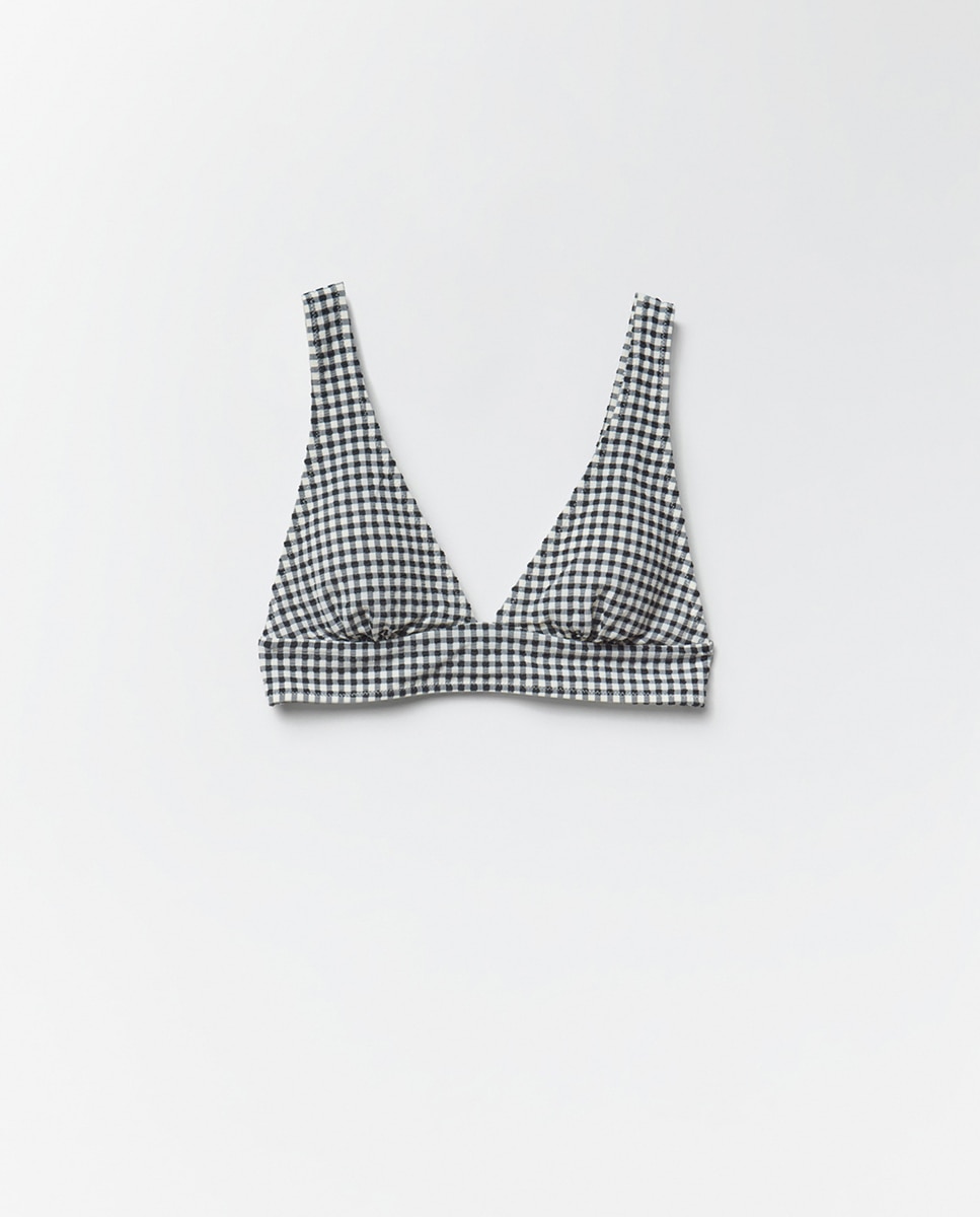 Top Halter Vichy Preto-5
