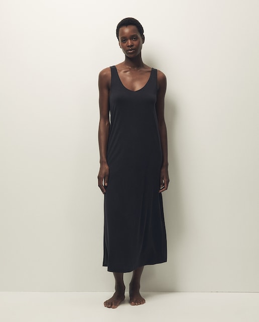 Imagen 0 de Vestido largo liso