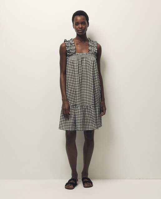 Imagen 0 de Vestido corto vichy