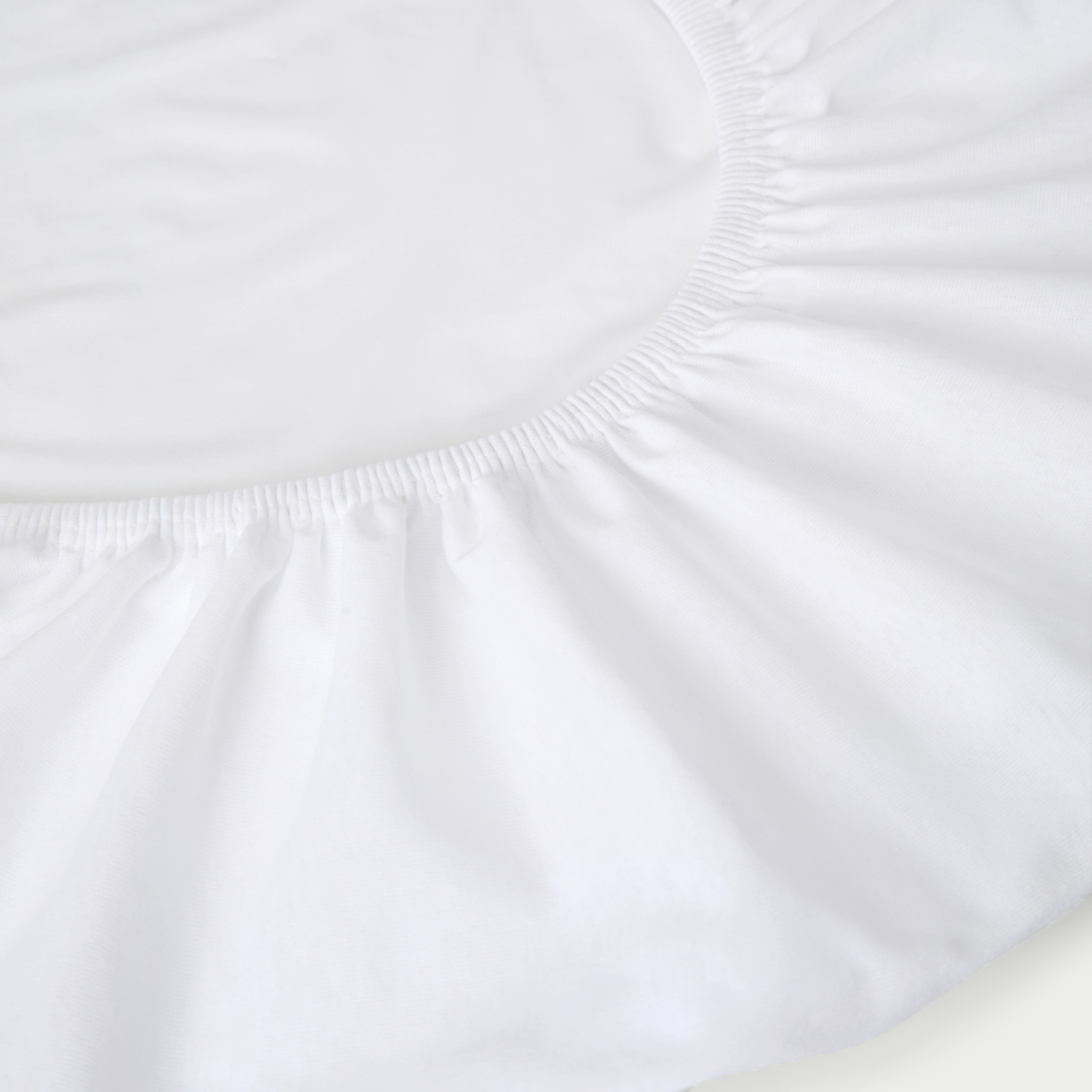 Lençol de baixo ajustável 2 em 1 Cotton Juice Baby Home Tencel (disponível em vários tamanhos) Branco-2