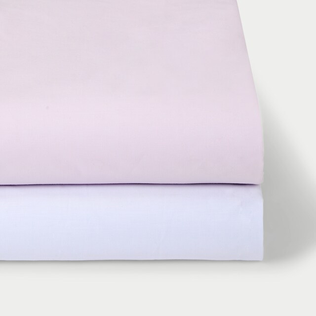 Imagem 0 de Conjunto de Lençóis de Baixo Ajustáveis de Percal - Pack de 2 (Disponível em Várias Medidas)