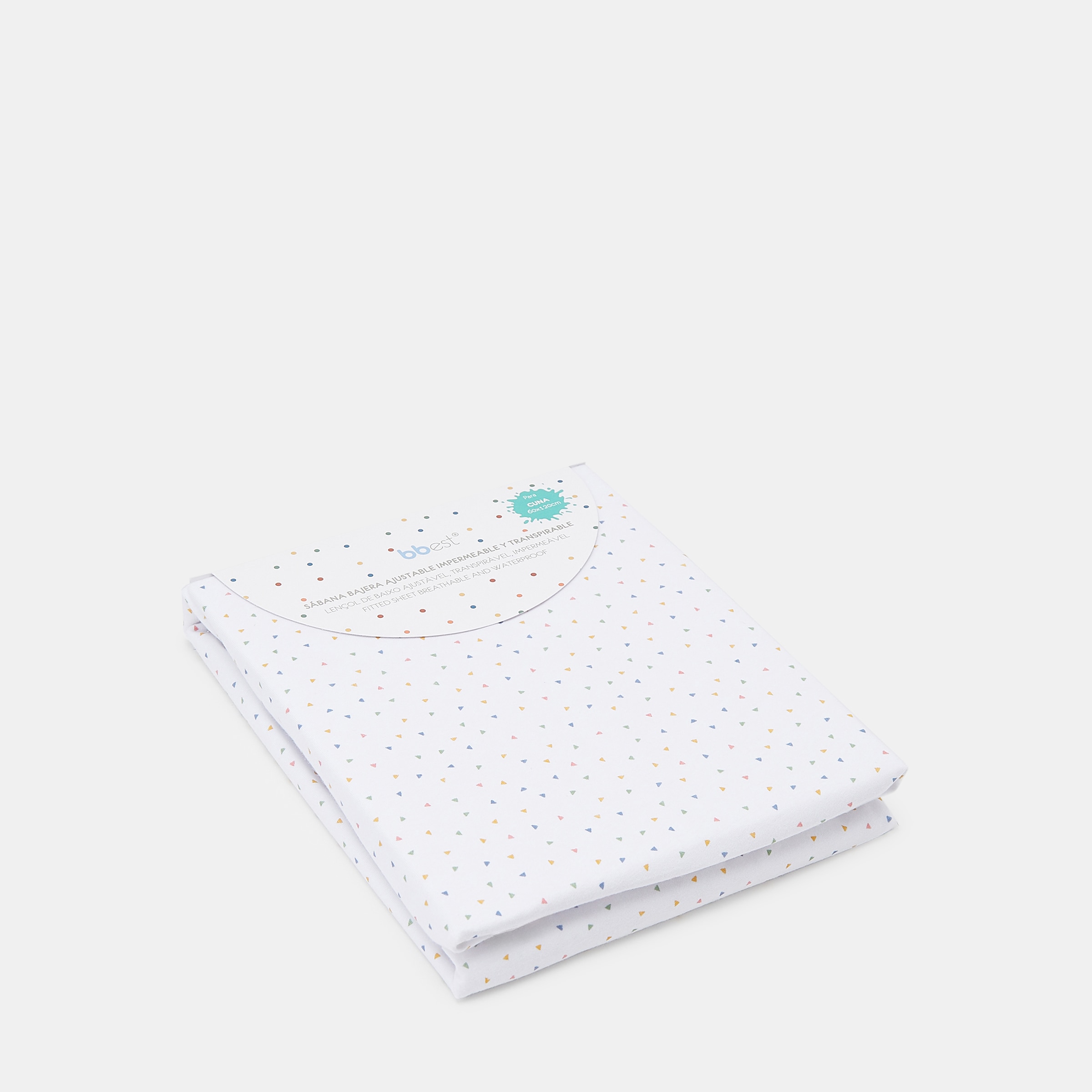 Lençol de Baixo 2 em 1 Básico em Jersey Estampado (Disponível em Várias Medidas) Multicolor-5