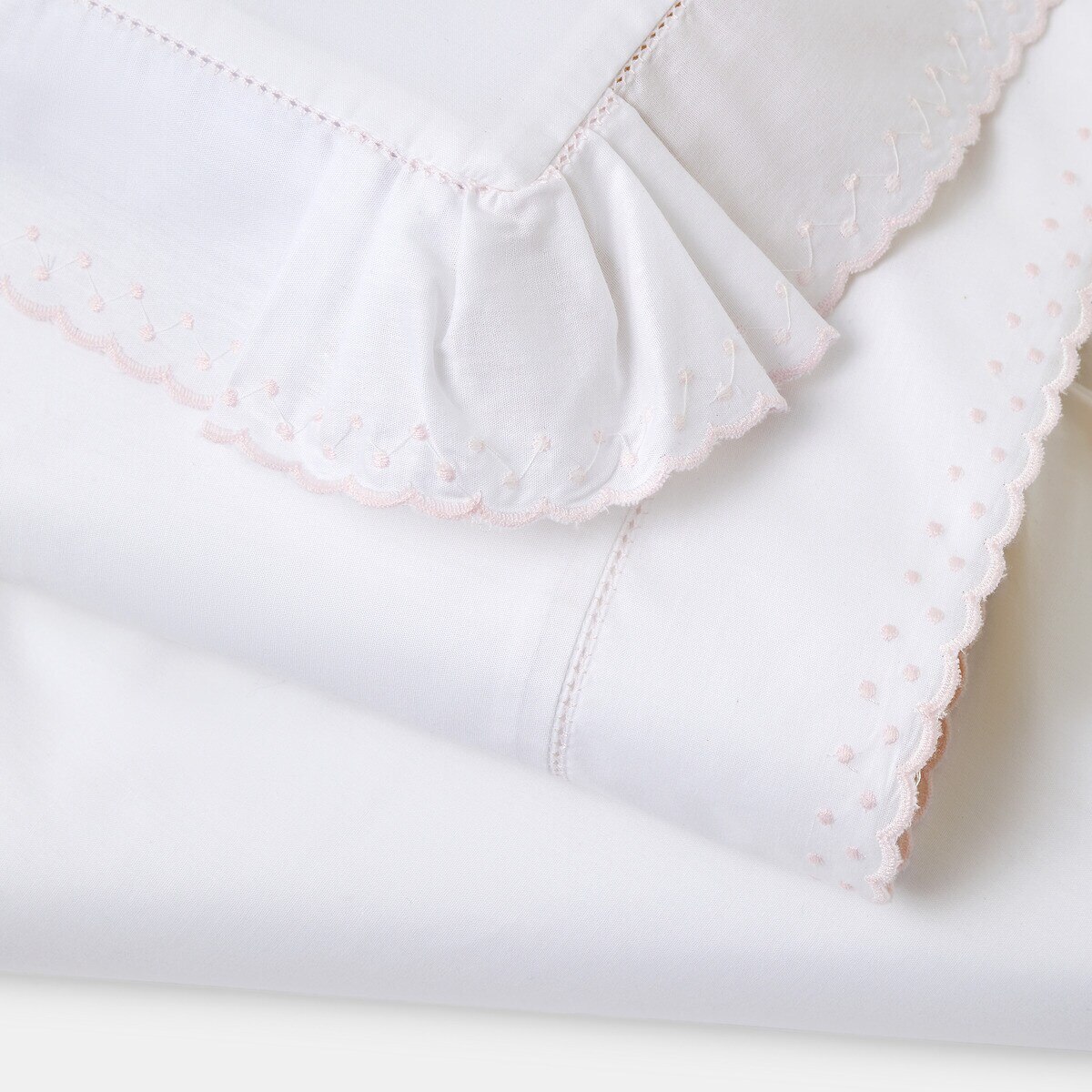 Juego de sábanas Cotton Juice Baby Home Clásico 3 piezas Plumeti (disponible en varias medidas) - Rosa Rosa-2