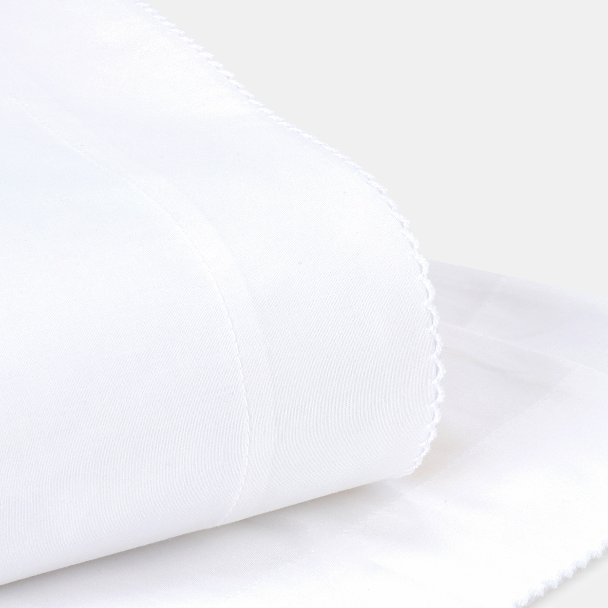 Conjunto de Lençóis Básicos Picareta - 2 Peças (Disponível em Várias Medidas) Branco-2
