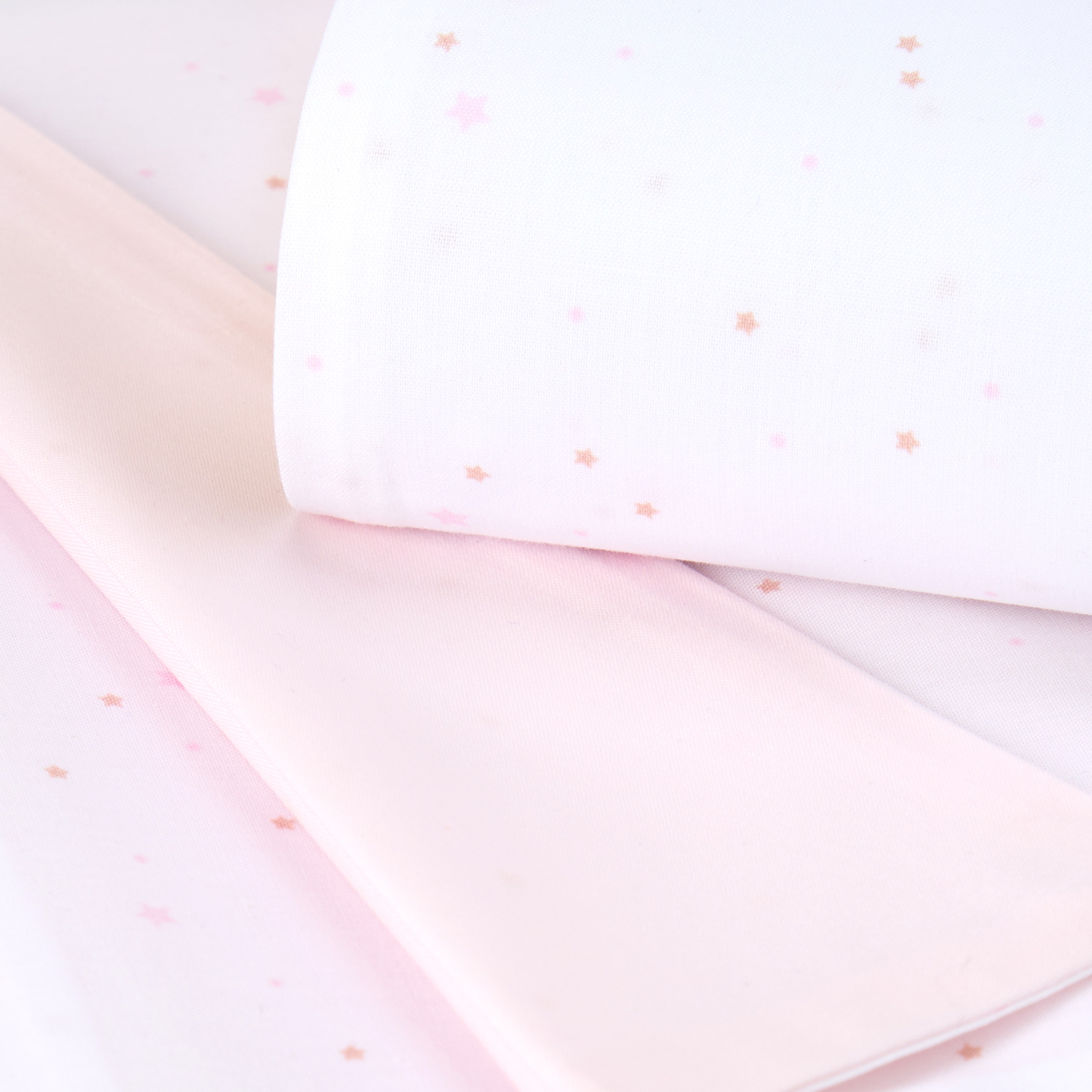 Funda Nórdica reversible Cotton Juice Baby Home Básico 2 piezas estrellas (disponible en varias medidas) - Rosa Rosa-2