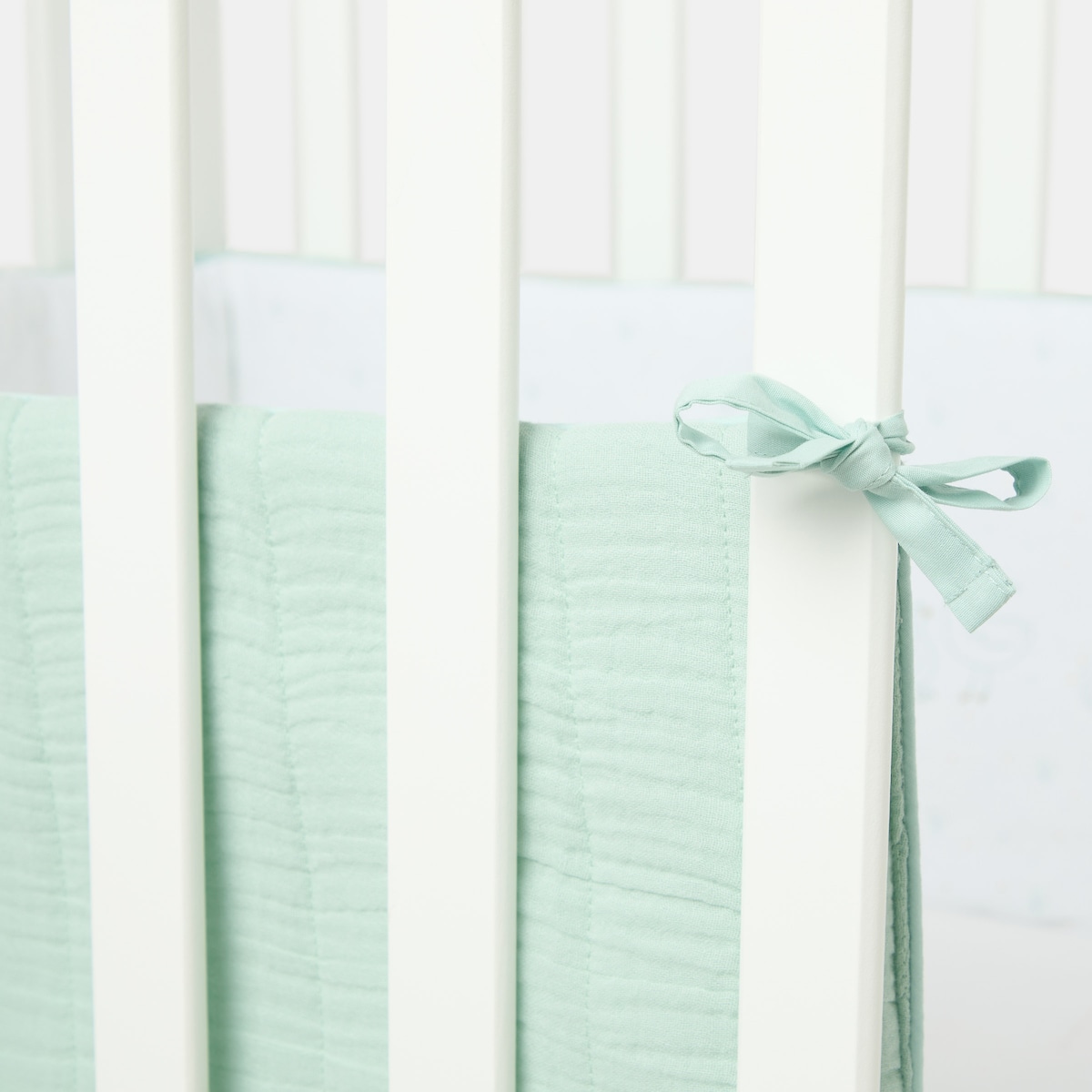 Bumper Amore Gansos - 30*180 cm Verde Sálvia-3