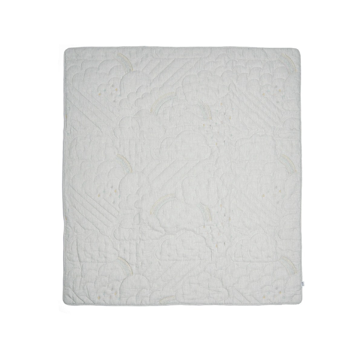 Edredón Relleno Mamas & Papas Cloud estampado - Gris Gris-1