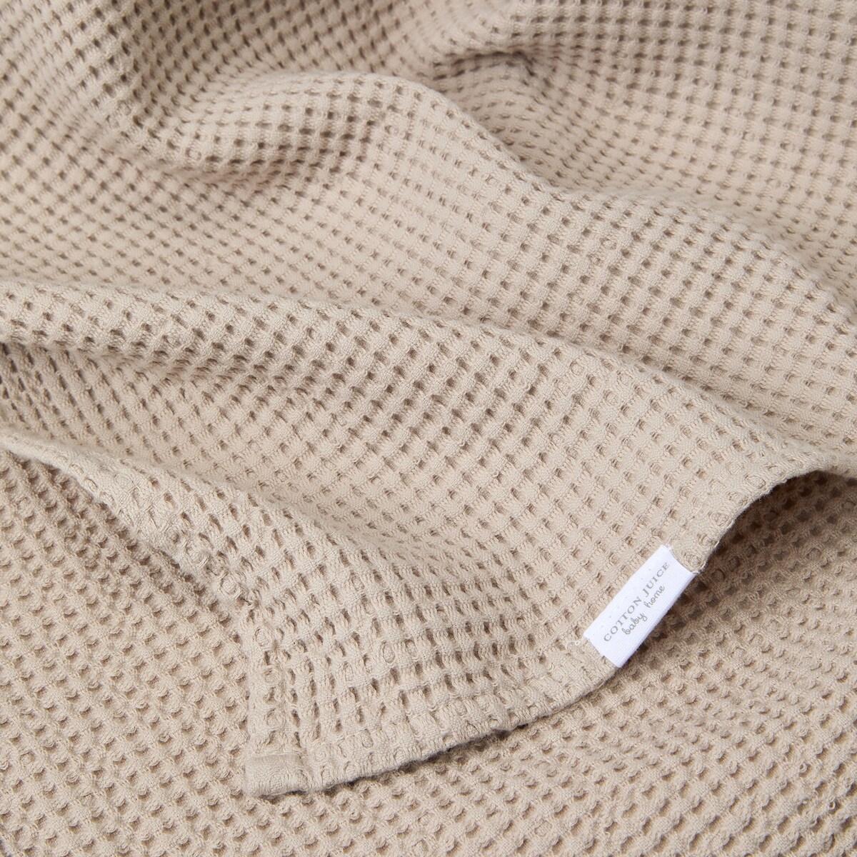 Colcha Básica 80*110 cm Waffle Castanho-2